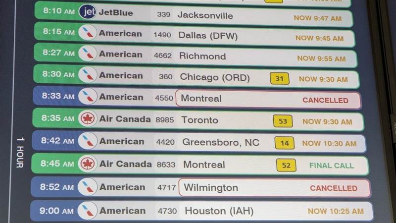 FAA grounds flights due to smoke from wildfires in Canada