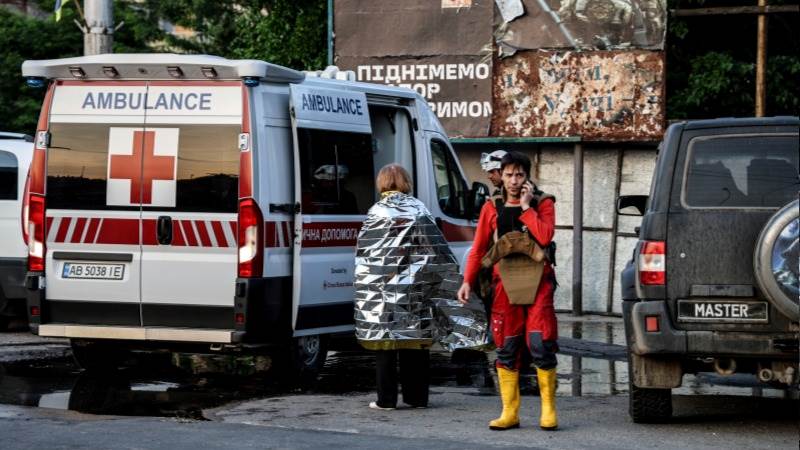 Ukraine: At least nine dead in Kakhovka dam flood