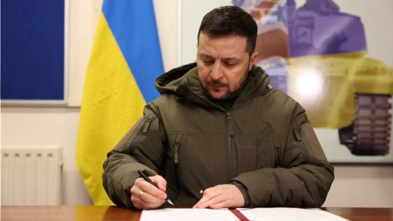 Zelensky inks another Russian sanctions package