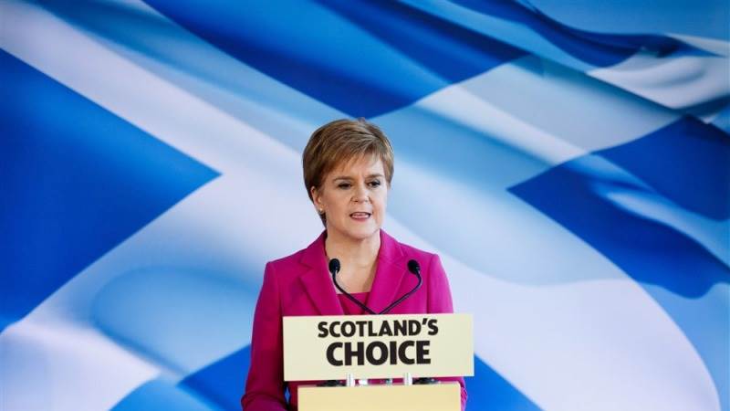 Scotland’s ex-first minister Sturgeon arrested in finances inquiry