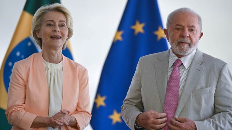 Von der Leyen, Lula talk EU-Mercosur trade deal