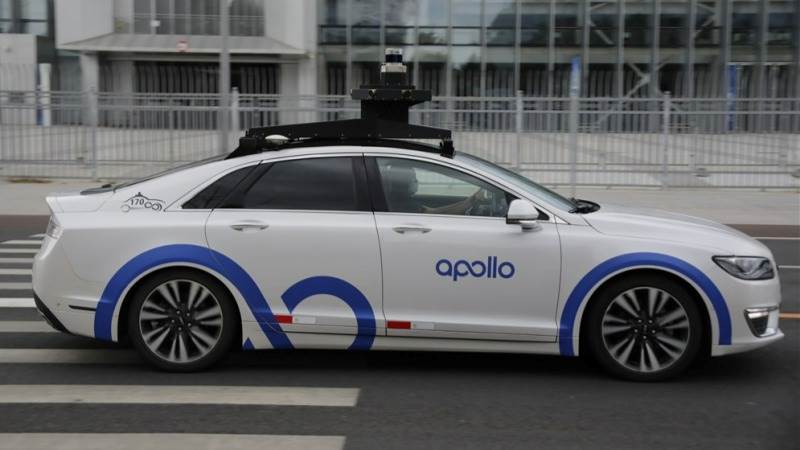 Baidu receives driverless taxi license in Shenzhen