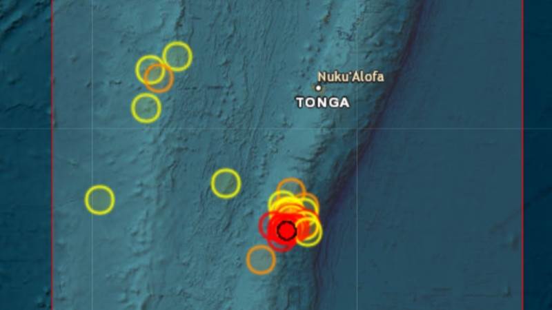 5.6-magnitude quake hits Tonga