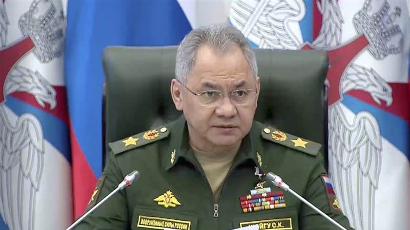 Shoygu: Ukrainian offensive slowed down