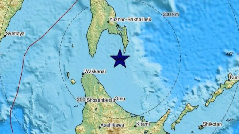 5.6-magnitude earthquake shakes Hokkaido, Japan