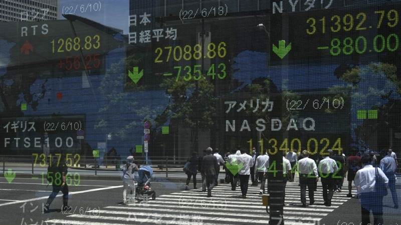 Asia trades mixed ahead of US trade balance data