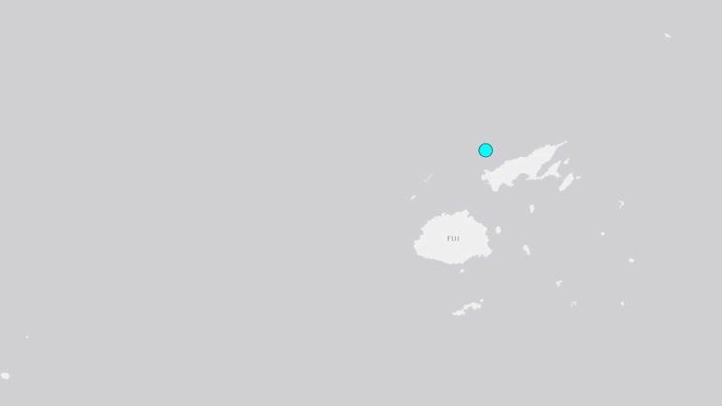 5.6 magnitude earthquake strikes Fiji