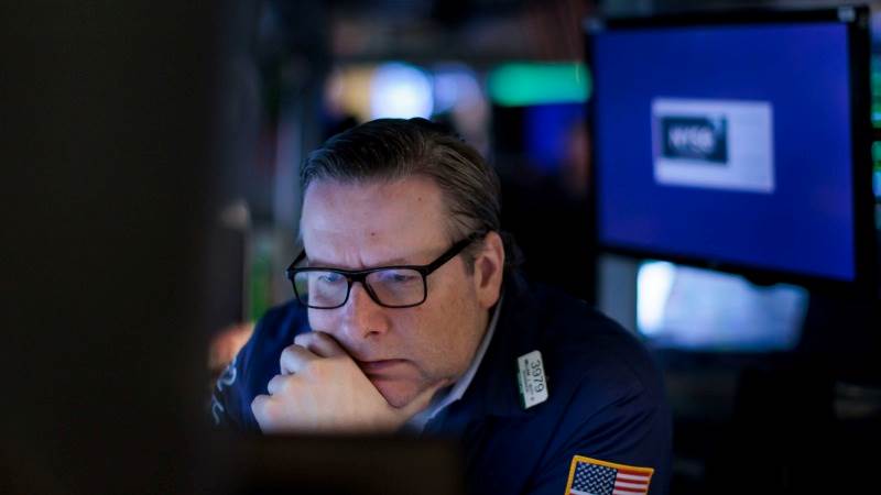 US opens lower as tech stocks slip