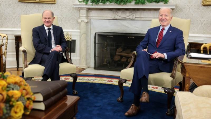 Scholz reiterates Biden will win re-election in 2024