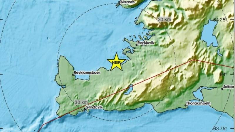 5.1-magnitude quake shakes Iceland