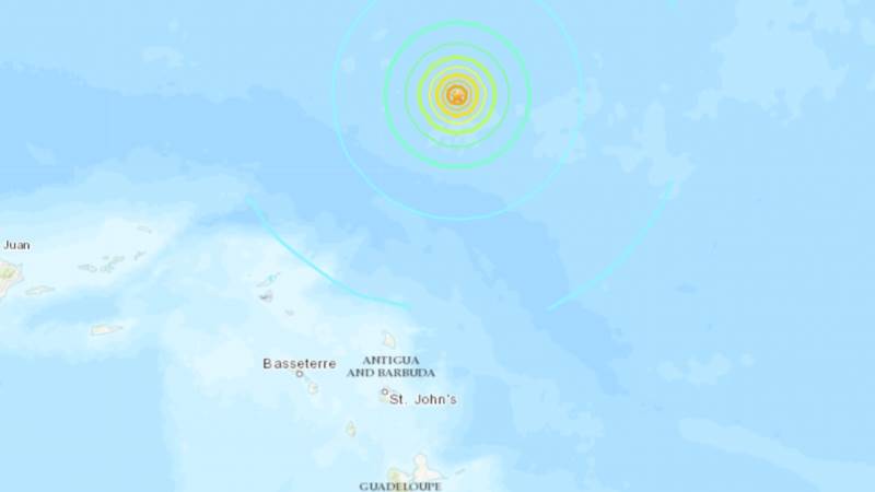 6.6-magnitude earthquake shakes Antigua and Barbuda