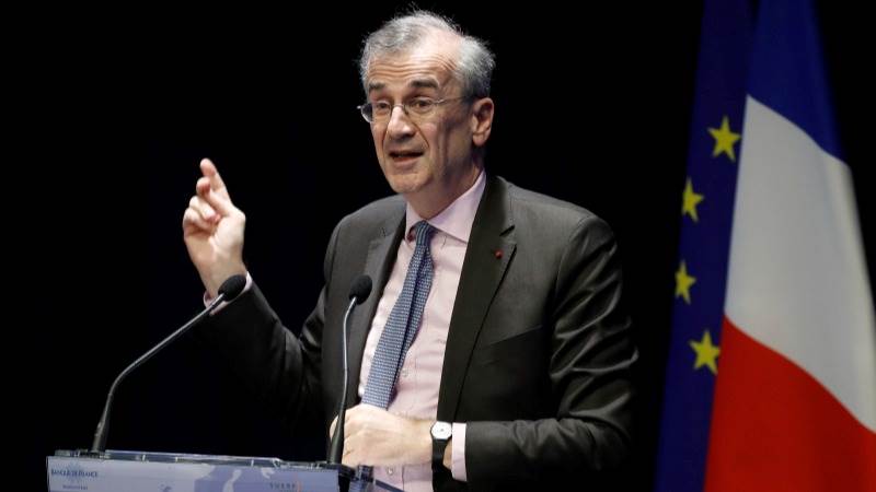 ECB’s Villeroy: Peak in interest rates near