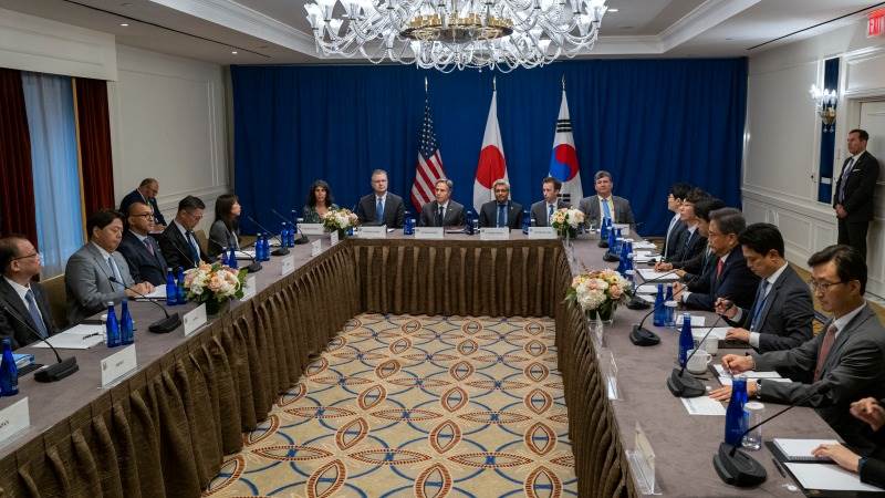 US, S. Korea, Japan to discuss N. Korea’s ICBM launch