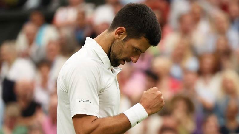 Djokovic victorious over Sinner, goes to Wimbledon finals