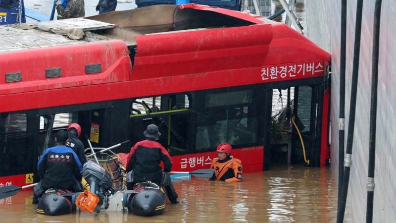 Death toll from rains in S. Korea rises to 37