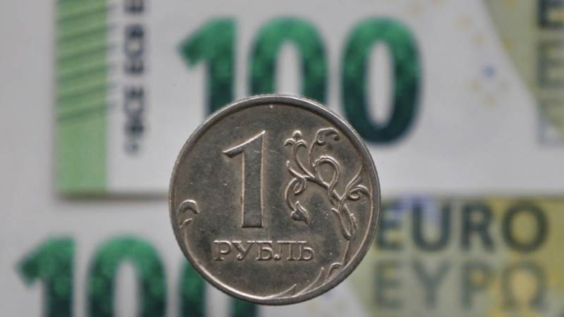 Ruble down to March 2022 low against euro