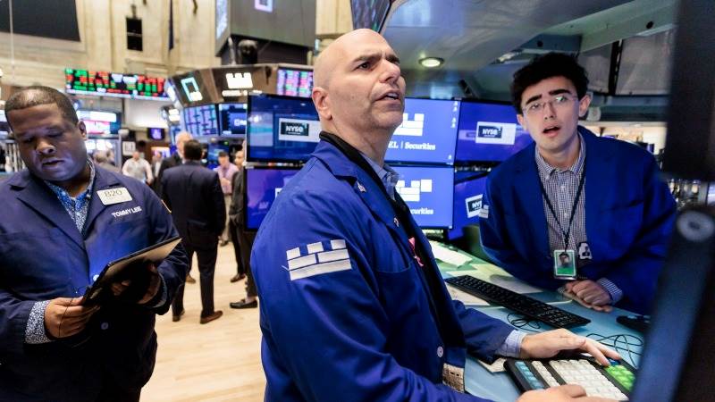 US markets open mostly higher after jobless report