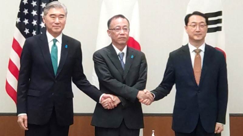 US, Japan, S. Korea open to dialogue with N. Korea