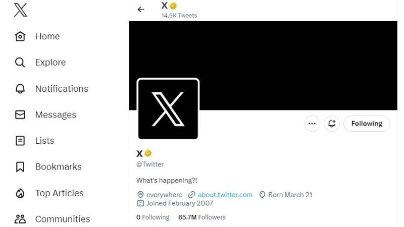 Twitter rebrands to X