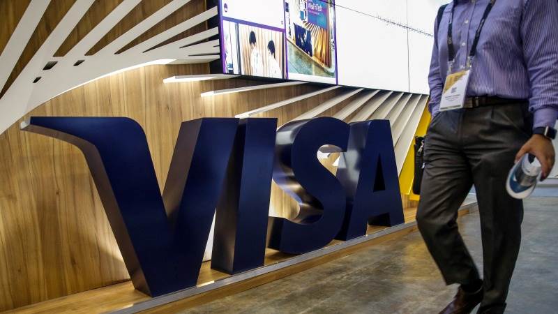 Visa’s net revenue jumps 12% to $8.1B in Q3