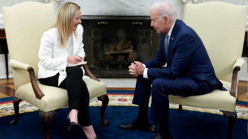 Biden, Meloni commit to boosting economic ties