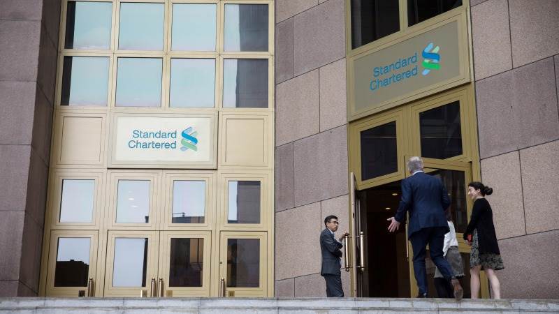 StanChart climbs to 4-month high after Q2 report