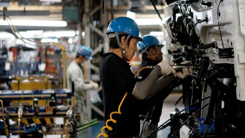 Japan’s industrial output down 1.8% in July