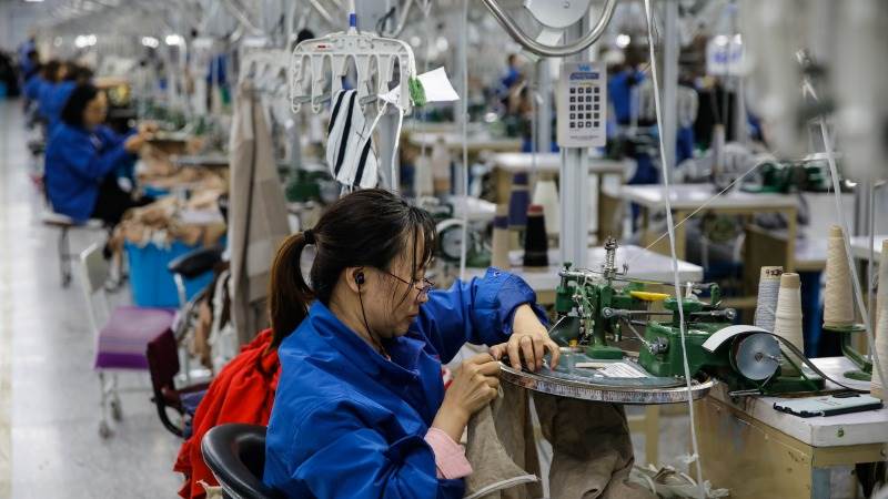 China’s industrial output up by 5.4% in November