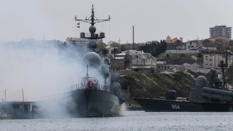 Russia says Ukrainian drone boat targeted ship