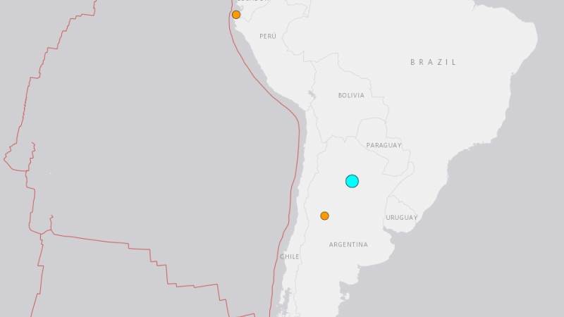 6.1-magnitude earthquake strikes northern Argentina