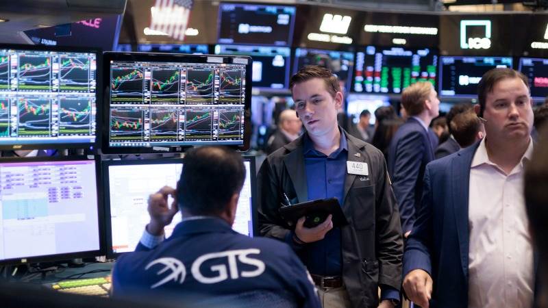 US markets open higher after data reports