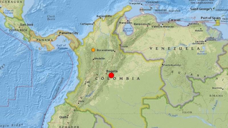 Colombia struck by 6.3-magnitude quake