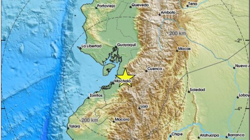 5.5 magnitude earthquake hits Ecuador