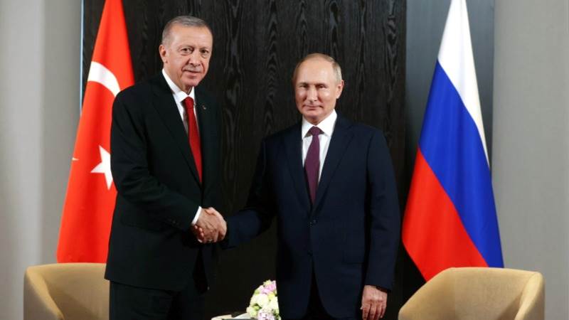 Erdogan hopes to meet with Putin  in September