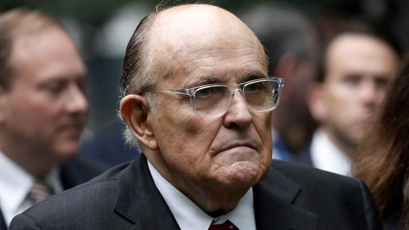 Giuliani surrenders over Georgia election case