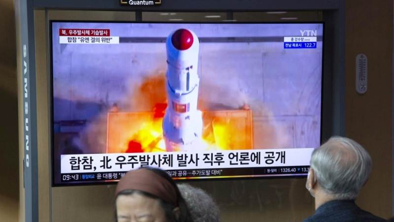 S. Korea, Japan, US mull sanctions on North over rocket launch