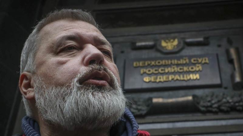 Russia lists Nobel laureate Dmitry Muratov as ‘foreign agent’