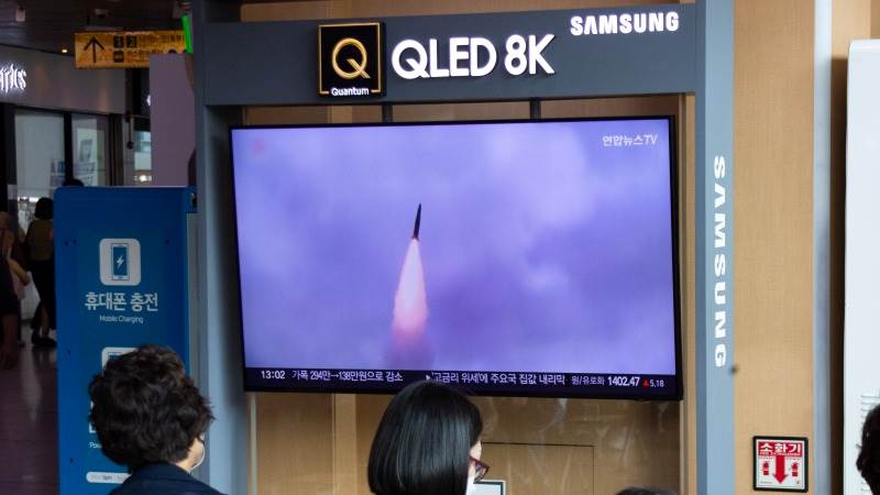 N. Korea launches several cruise missiles into Yellow Sea