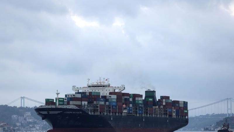 2 cargo ships depart Ukraine via civilian corridor