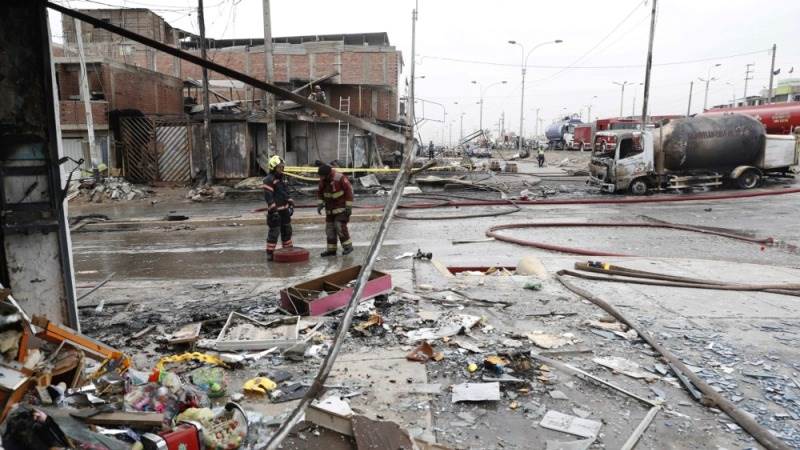 15 injured in explosion in Lima