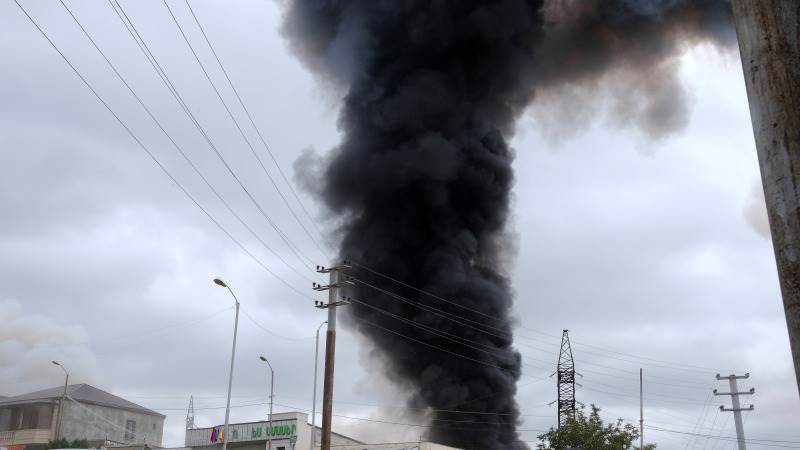 Over 200 injured in Karabakh fuel depot blast