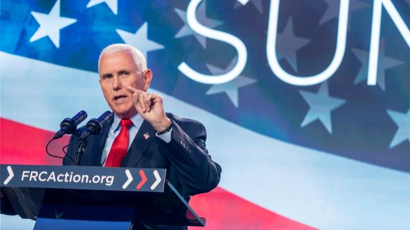 Pence: Biden belongs on unemployment line