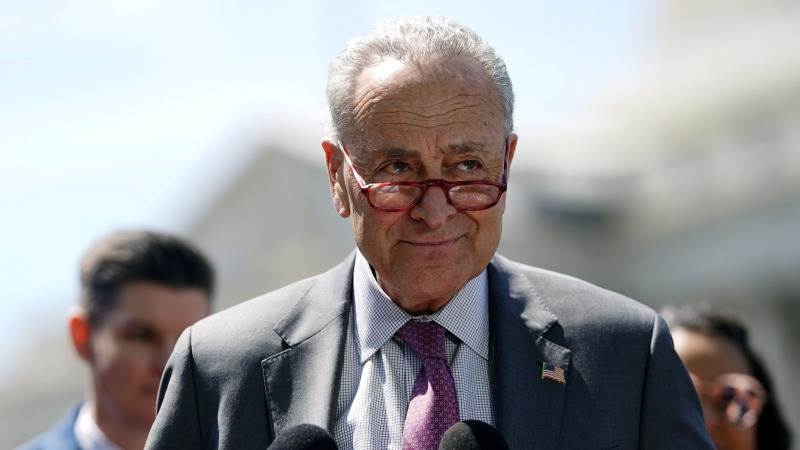 Schumer slams McCarthy for letting House ‘abandon’ Ukraine