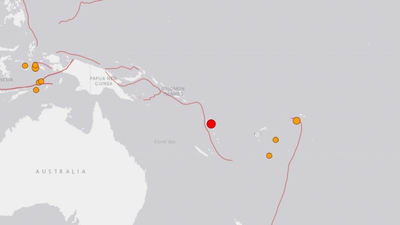 6.0-magnitude quake hits Vanuatu