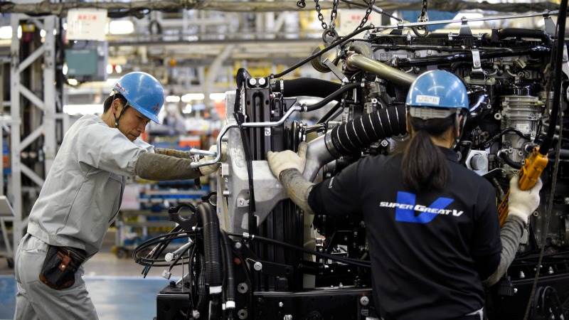 Industrial production in Japan unchanged in August