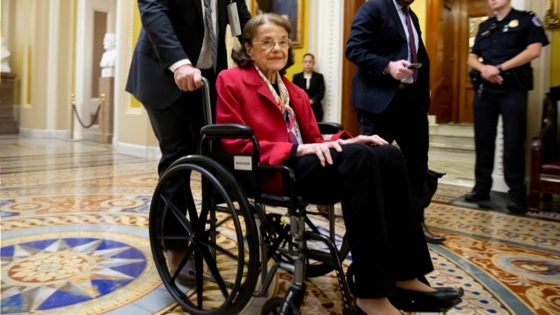 US Senator Dianne Feinstein dies at 90