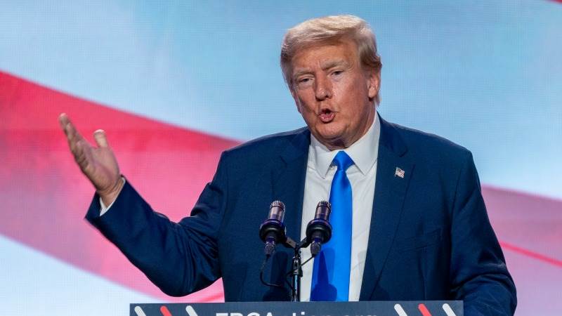 Trump says US trade deficit exploded under Biden