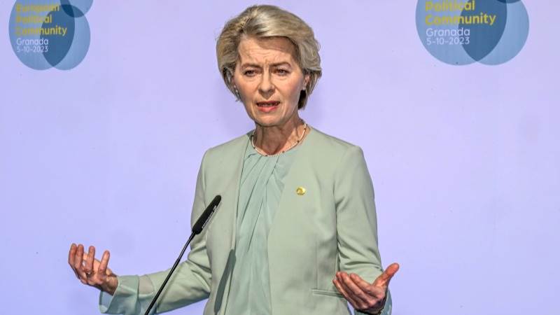 Von der Leyen: Ukraine focus of Granada summit