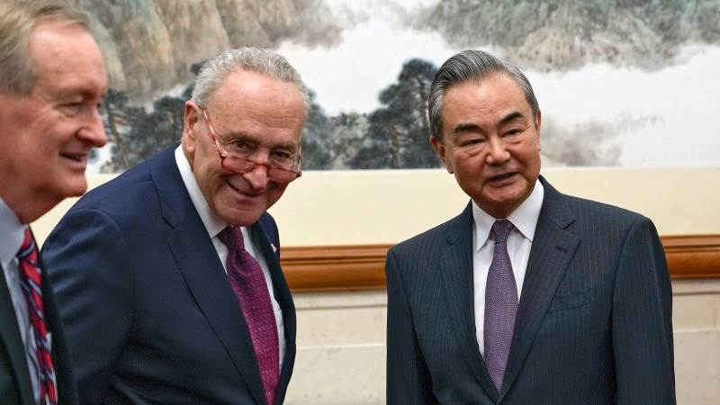 Schumer urges China to stand with Israel