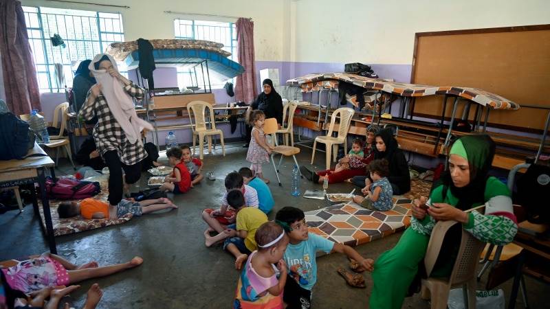 UN agency says supplies in Gaza shelters are low